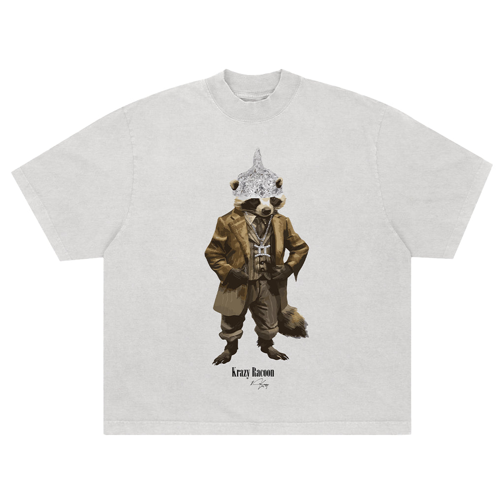 1krazy Racoon Tee